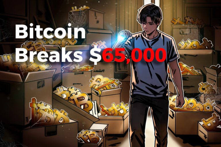 Bitcoin Breaks $65,000