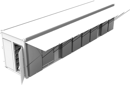 Air cooling Mining container-4