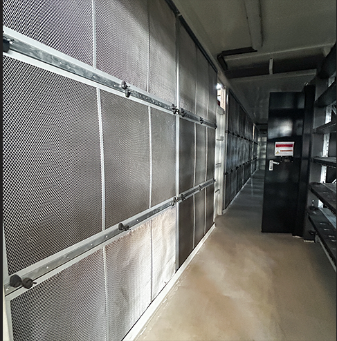 low PUE mining container