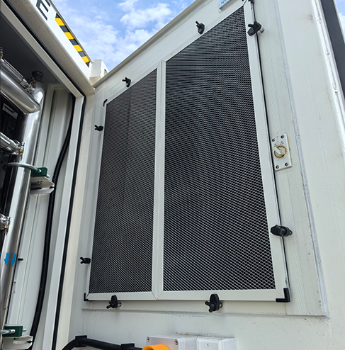 low PUE mining container