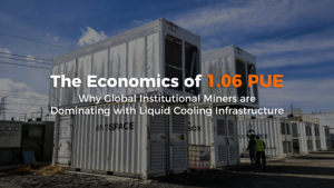 The Economics of 1.06 PUE