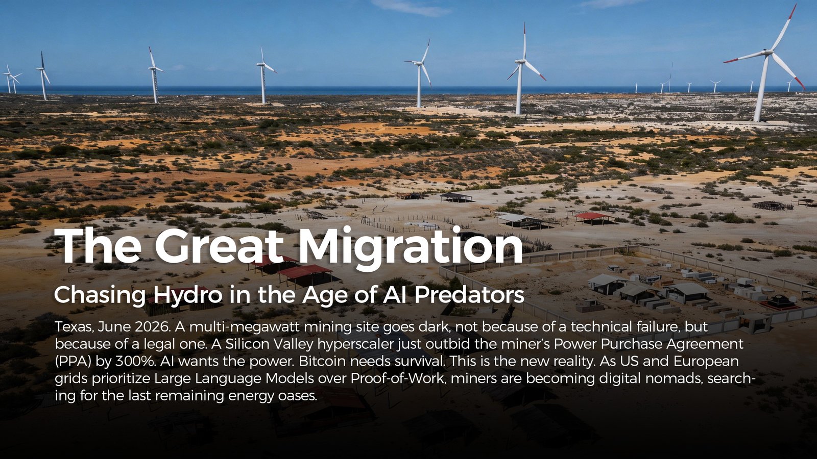 Chasing Hydro in the Age of AI Predators