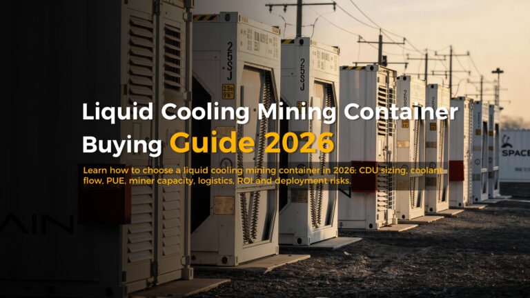 Liquid Cooling Mining Container Buying Guide 2026