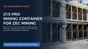 Z15 Pro Mining Container Deployment Guide for ZEC Mining