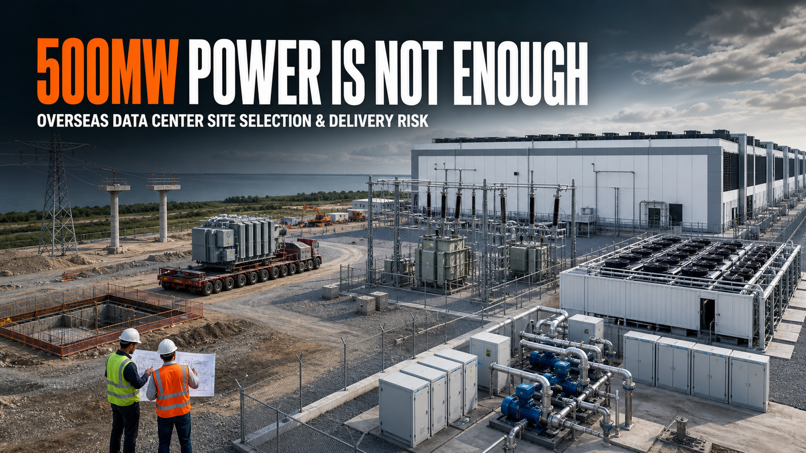 A 500MW Power Supply May Still Fail to Deliver: Overseas Compute Center Site Selection and Delivery Risk Checklist