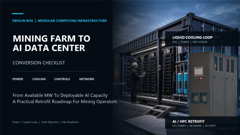 Mining Farm to AI Data Center Conversion Checklist